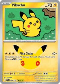 Pikachu - ME: 30th Celebration - Pokemon card