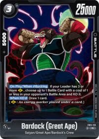 Bardock (Great Ape) - Brightness of Hope - Dragon Ball Super: Fusion World card