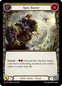 Apex Buster - Usurp the Shadow Throne - Flesh and Blood TCG card