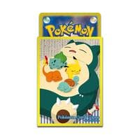 Pokemon TCG: Pokemon Center Japan - Snorlax [Yellow] (64-Pack) - Pokemon International Card Sleeves - Card Sleeves card