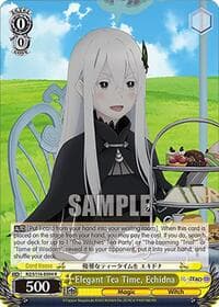Elegant Tea Time, Echidna - Re:ZERO -Starting Life in Another World- Vol.3 - Weiss Schwarz card