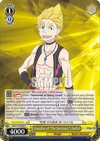Guardian of "The Sanctuary", Garfiel - Re:ZERO -Starting Life in Another World- Vol.3 - Weiss Schwarz card