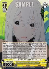 Moments With You in the Castle of Dreams, Echidna - Re:ZERO -Starting Life in Another World- Vol.3 - Weiss Schwarz card
