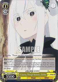 A Journey Through Memories, Echidna - Re:ZERO -Starting Life in Another World- Vol.3 - Weiss Schwarz card