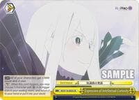 Expression of Intellectual Curiosity - Re:ZERO -Starting Life in Another World- Vol.3 - Weiss Schwarz card