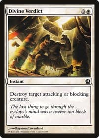 Divine Verdict - Theros - Magic: The Gathering card
