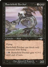Battlefield Percher - Nemesis - Magic: The Gathering card