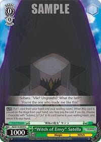 "Witch of Envy" Satella - Re:ZERO -Starting Life in Another World- Vol.3 - Weiss Schwarz card