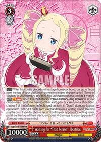 Waiting for "That Person", Beatrice - Re:ZERO -Starting Life in Another World- Vol.3 - Weiss Schwarz card