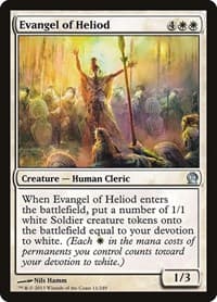 Evangel of Heliod - Theros - Magic: The Gathering card