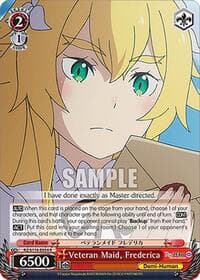 Veteran Maid, Frederica - Re:ZERO -Starting Life in Another World- Vol.3 - Weiss Schwarz card