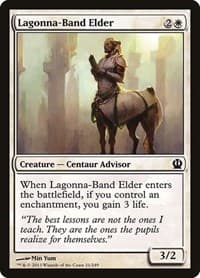 Lagonna-Band Elder - Theros - Magic: The Gathering card