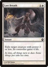 Last Breath - Theros - Magic: The Gathering card