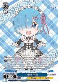 Mini Rem (PR) - Re:ZERO -Starting Life in Another World- Vol.3 - Weiss Schwarz card