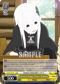 Distant Happy Times, Echidna (SR) - Re:ZERO -Starting Life in Another World- Vol.3 - Weiss Schwarz card