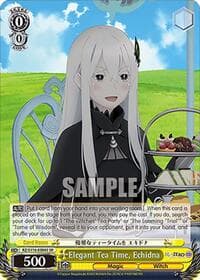 Elegant Tea Time, Echidna (SR) - Re:ZERO -Starting Life in Another World- Vol.3 - Weiss Schwarz card