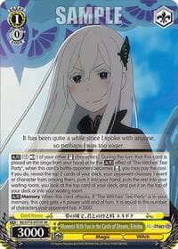 Moments With You in the Castle of Dreams, Echidna (SR) - Re:ZERO -Starting Life in Another World- Vol.3 - Weiss Schwarz card