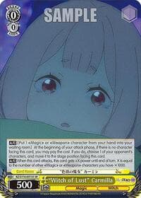 "Witch of Lust" Carmilla (SR) - Re:ZERO -Starting Life in Another World- Vol.3 - Weiss Schwarz card