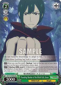 Founding Member of the Witch Cult, Geuse (SR) - Re:ZERO -Starting Life in Another World- Vol.3 - Weiss Schwarz card