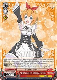 Apprentice Maid, Petra (SR) - Re:ZERO -Starting Life in Another World- Vol.3 - Weiss Schwarz card