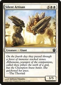 Silent Artisan - Theros - Magic: The Gathering card
