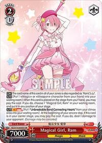 Magical Girl, Ram (SR) - Re:ZERO -Starting Life in Another World- Vol.3 - Weiss Schwarz card