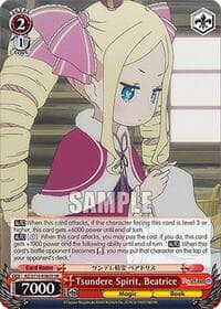 Tsundere Spirit, Beatrice (SR) - Re:ZERO -Starting Life in Another World- Vol.3 - Weiss Schwarz card
