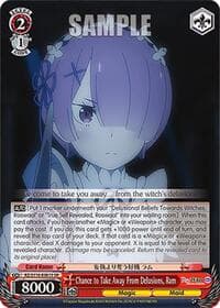Chance to Take Away From Delusions, Ram (SR) - Re:ZERO -Starting Life in Another World- Vol.3 - Weiss Schwarz card
