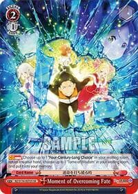 Moment of Overcoming Fate (SR) - Re:ZERO -Starting Life in Another World- Vol.3 - Weiss Schwarz card