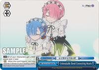 Unbreakable Bond Connecting Hearts (RRR) - Re:ZERO -Starting Life in Another World- Vol.3 - Weiss Schwarz card