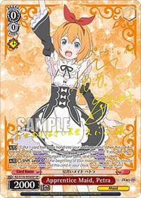 Apprentice Maid, Petra (SP) - Re:ZERO -Starting Life in Another World- Vol.3 - Weiss Schwarz card