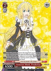 Veteran Maid, Frederica (SP) - Re:ZERO -Starting Life in Another World- Vol.3 - Weiss Schwarz card