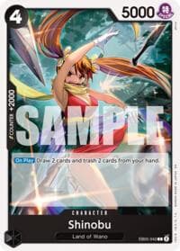 Shinobu - Extra Booster: One Piece Heroines Edition Vol. 2 - One Piece Card Game card