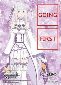 Going First (Derived Conclusion, Emilia) - Re:ZERO -Starting Life in Another World- Vol.3 - Weiss Schwarz card