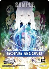 Going Second (The Witches' Tea Party) - Re:ZERO -Starting Life in Another World- Vol.3 - Weiss Schwarz card
