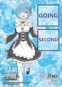 Going Second (Irreplaceable Presence, Rem) - Re:ZERO -Starting Life in Another World- Vol.3 - Weiss Schwarz card