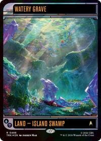 Watery Grave (Surge Foil) - Star Trek - Magic: The Gathering card