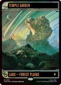 Temple Garden (Surge Foil) - Star Trek - Magic: The Gathering card