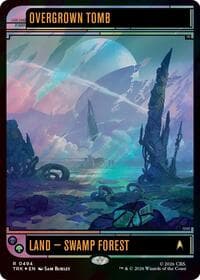 Overgrown Tomb (Surge Foil) - Star Trek - Magic: The Gathering card