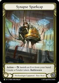 Synapse Sparkcap (Golden) - FAB410 - Flesh and Blood: Promo Cards - Flesh and Blood TCG card