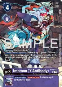 Impmon (X Antibody) (Tamer's Selection Box Ver. X Antibody) - Digimon Promotion Cards - Digimon Card Game card