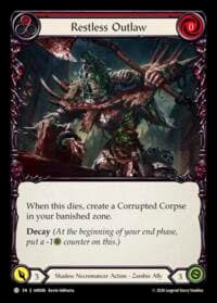Restless Outlaw - Usurp the Shadow Throne - Flesh and Blood TCG card