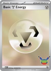 Basic Metal Energy - 016 (30th Celebration) - MEE: Mega Evolution Energies - Pokemon card