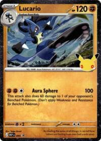 Lucario - 095 (30th Celebration) - ME: Mega Evolution Promo - Pokemon card