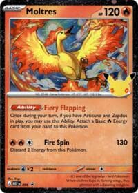 Moltres - 096 (30th Celebration) - ME: Mega Evolution Promo - Pokemon card