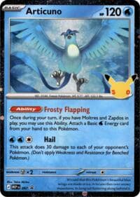 Articuno - 097 (30th Celebration) - ME: Mega Evolution Promo - Pokemon card