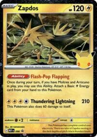 Zapdos - 098 (30th Celebration) - ME: Mega Evolution Promo - Pokemon card