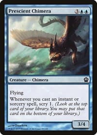 Prescient Chimera - Theros - Magic: The Gathering card