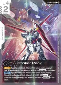 Striker Pack (1st Anniversary Event) - Gundam Promotional Cards - Gundam Card Game card