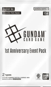 1st Anniversary Event Pack - Gundam Promotional Cards - Gundam Card Game card